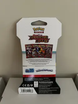 Pokemon Destined Rivals Booster Pack Cover is Correct will combine shipping - Image 2