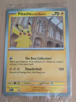 Pokemon x Natural History Museum Promo - Pikachu At The Museum - SEALED - Image 1