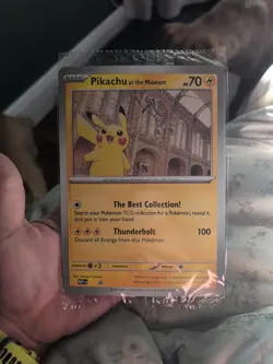 Pokemon x Natural History Museum Promo - Pikachu At The Museum - SEALED - Image 2
