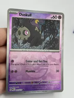Pokemon Card Duskull Prismatic Evolutions Master Ball 035/131 (A1) - Image 4