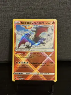 Radiant Charizard 020/159 Radiant Rare Holo (2023) Crown Zenith Pokemon TCG - Image 1