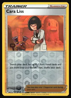 2020 POKEMON VIVID VOLTAGE CARA LISS 149/185 REVERSE HOLO (UNCOMMON) - Image 1