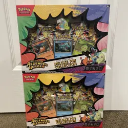 - LOT OF 2 - Pokemon TCG - Ascended Heroes First Partner Deluxe Pin Collection - Image 1