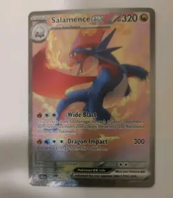 Pokemon TCG Salamence EX Journey Together Full Art 187/159 SIR MINT! - Image 1