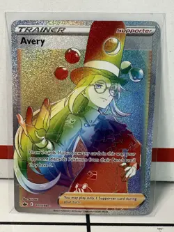 Avery 211/198 MP Swsh06 Sword & Shield Chilling Reign Rainbow Pokemon TCG - Image 1