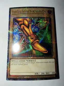 Yu-Gi-Oh! Left Leg Of The Forbidden One Mp24-en003 Quarter Century Rare - Image 1