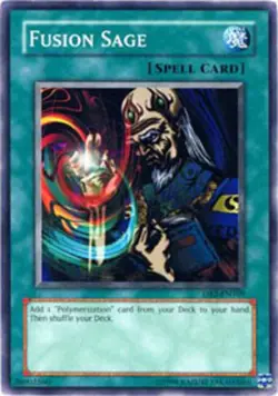 1x (EX) Fusion Sage - DB2-EN109 - Common - Unlimited Edition YuGiOh - Image 1