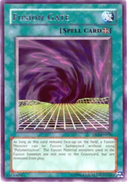 1x (EX) Fusion Gate - DB2-EN030 - Rare - Unlimited Edition YuGiOh - Image 1