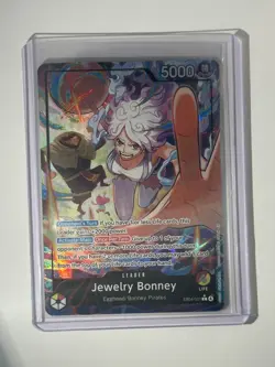 One Piece TCG EB04-001 Jewelry Bonney Alt Art Leader English OP15 - Image 1