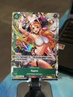 * AS IS*One Piece TCG Nami OP14-031 Alt Art SR The Azure Sea’s Seven EnglishOP14 - Image 1