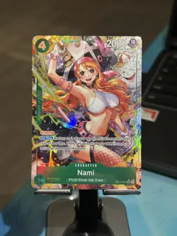* AS IS*One Piece TCG Nami OP14-031 Alt Art SR The Azure Sea’s Seven EnglishOP14 - Image 5