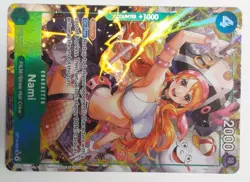 One Piece CCG Nami Alternate Art Op14-031 English Near Mint Foil - Image 2