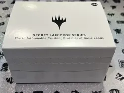 MTG - Secret Lair: The Unfathomable Crushing Brutality Of Basic Land NON-FOIL - Image 2