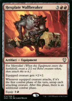 Commander: Phyrexia: All Will Be One #14 Hexplate Wallbreaker - Image 1