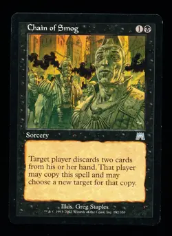 * * 1x Chain of Smog x1 * * Onslaught MTG NM Near Mint or Close - Image 1