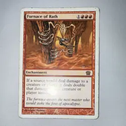 Magic: The Gathering Furnace of Rath Enchantment 8th Edition 2003 Regular Engli… - Image 1