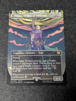 MTG - Ultima, Origin Of Oblivion - Borderless - Final Fantasy - FIN 0324 - Image 1