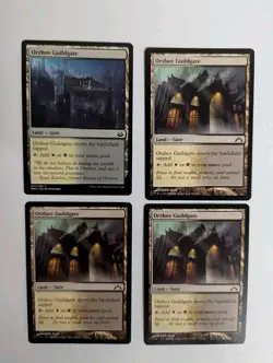 X4 MTG Land Orzhov Guildgate (Assorted Sets) Excellent Condition Black/White - Image 2