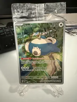 Pokemon TCG Snorlax Promo 051 Scarlet & Violet Promo NM SEALED - Image 3