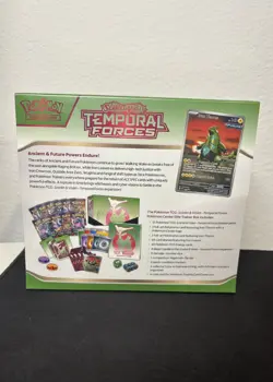 Pokemon Elite Trainer Box Temporal Forces Pokemon Center ETB Iron Leaves - Image 2