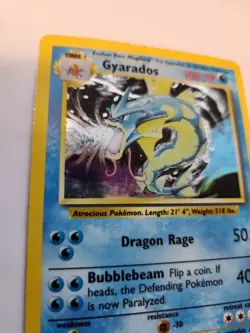 Gyarados Base Set Holo Pokemon Card WOTC - Image 2