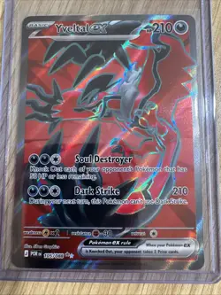 Yveltal ex 105/088 - Full Art Ultra Rare - Pokemon TCG: Perfect Order - NM - Image 1
