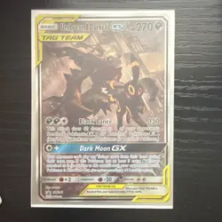 Pokemon Umbreon & Darkrai GX tag team Promo SM241 hp270 - Image 2