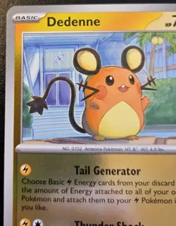 Dedenne 029/088 Reverse Holo Common Mega Evolution: Perfect Order Pokemon TCG - Image 2