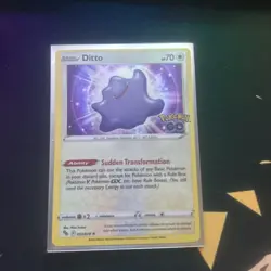 Ditto 053/078 Pokemon GO Holo - Image 1