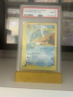 2003 Pokemon Skyridge Rev Holo #33 PSA 8 🔥 Near Mint 🔥 Cert# 127182066 - Image 4