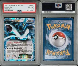 2013 POKEMON BLACK & WHITE PROMO #BW83 LUGIA EX PROMO PSA 6 - Image 3