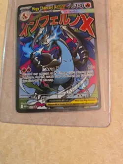 2025 Pokemon Black Star Promo #023 Mega Charizard X ex MINT Ultra Premium - Image 2