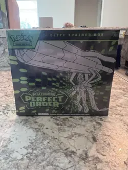 Pokemon Mega Evolution Perfect Order Elite Trainer Box English 9 Packs (Sealed) - Image 1