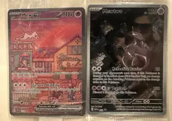 Pokemon TCG 151 UPC Promo Mew SVP053 Mew EX 205/165 Mewtwo SVP052 Sealed New - Image 3