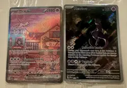 Pokemon TCG 151 UPC Promo Mew SVP053 Mew EX 205/165 Mewtwo SVP052 Sealed New - Image 4