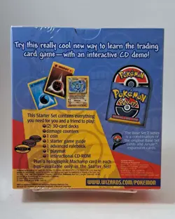 Pokemon Base Set 2 Two Player Starter Set Deck w/ CD-Rom FACTORY SEALED One QTY - Image 2