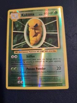 Kakuna 6/108 Reverse Holo Pokemon XY Evolutions - Image 1