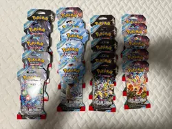 Pokemon ‘Lot of 20’ Packs Sleeved Stellar Crown Sealed Pokemon - Image 2