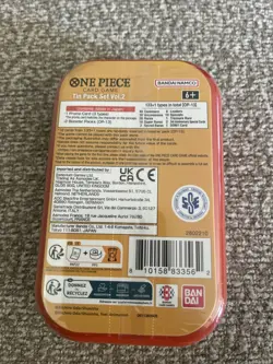 One Piece Tin Pack Set Vol 2 Factory Sealed - Image 2