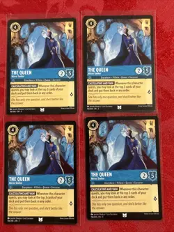 4x Disney Lorcana Inklands - The Queen - Mirror Seeker - 156/204 x4 - Image 1