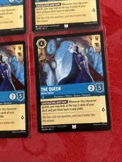 4x Disney Lorcana Inklands - The Queen - Mirror Seeker - 156/204 x4 - Image 5