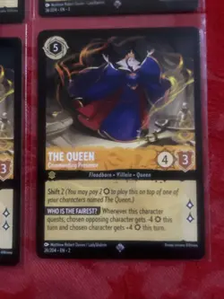 4x Disney Lorcana Floodborn -The Queen - Commanding Presence - x4 - Image 5