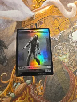 Phyrexian Germ / Zombie Token Foil MTG MH3 - Pack Fresh - - Image 2