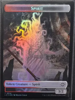 MTG Lost Caverns of Ixalan FungusDinosaur/Spirit Double-Sided Token Foil(Common) - Image 2