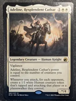 Adeline, Resplendent Cathar - Innistrad: Midnight Hunt (MTG) - Image 1