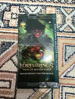 MTG Lord of the Rings Collector Booster Sample Pack 2 Cards SEALED LOTR - Image 1