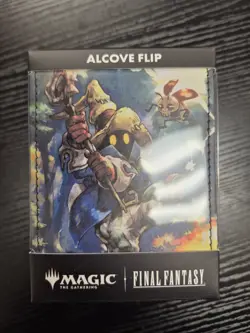 Ultra Pro Final Fantasy Vivi Alcove Flip Deck Box New - Image 1