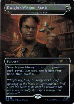 Dwight's Weapon Stash - Secret Lair The Office - 2166 - NM Foil - Image 2