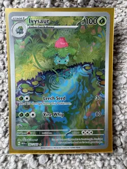 Pokemon TCG Ivysaur Scarlet & Violet 151 IR #167/165 New Never Played - Image 1