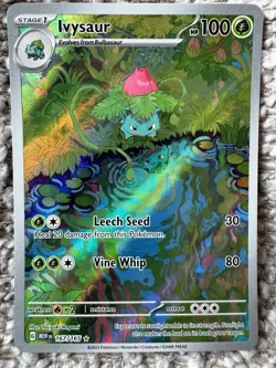 Pokemon TCG Ivysaur Scarlet & Violet 151 IR #167/165 New Never Played - Image 2